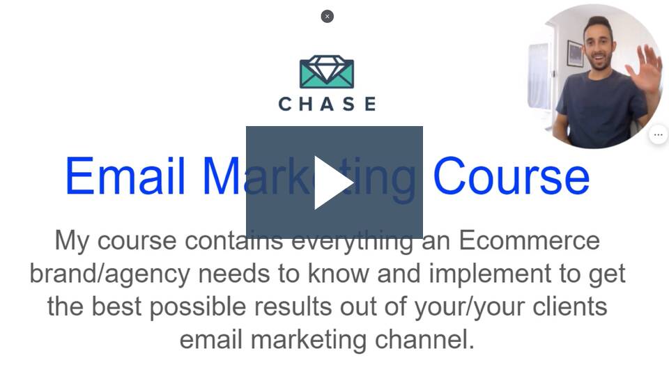Ecommerce Email Marketing Course By Chase Dimond - Free Download Course