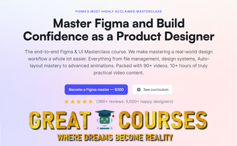 The Ultimate Figma Masterclass By DesignerShip - Mizko - Free Download